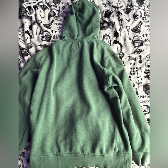 Tommy Hilfiger X L green hoodie - Picture 4 of 4